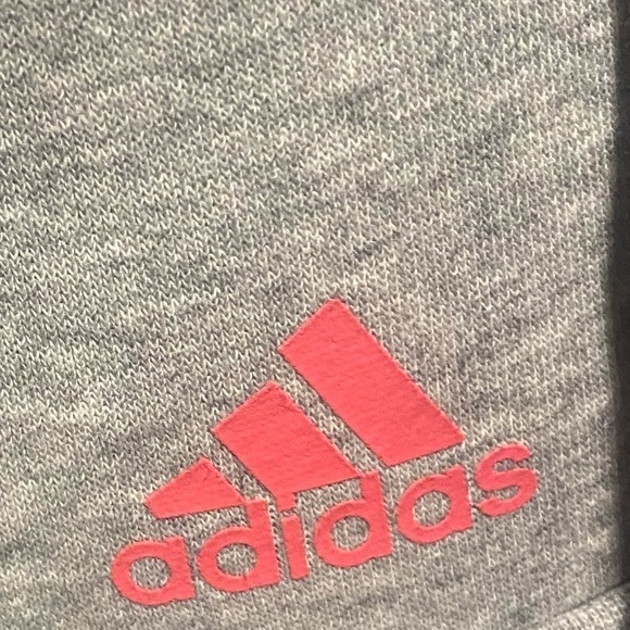 {Adidas} Essential Linear Logo Full Zip Hoodie - Picture 4 of 5